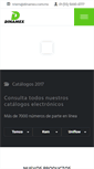 Mobile Screenshot of dinamex.com.mx